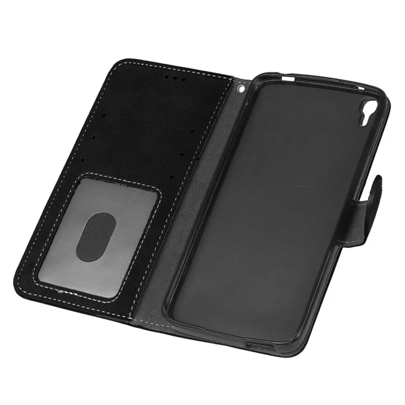 Кожаный чехол для Alcatel One Touch Idol 3 5 дюймов откидная крышка чехол-кошелек OneTouch 6045 6045Y