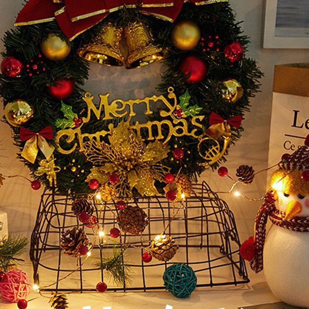 

Christmas Lights For Home Ornaments Christmas Pine Cones String Led Copper Wire Lamp Pine Cones Lights Diy Decorative Lights