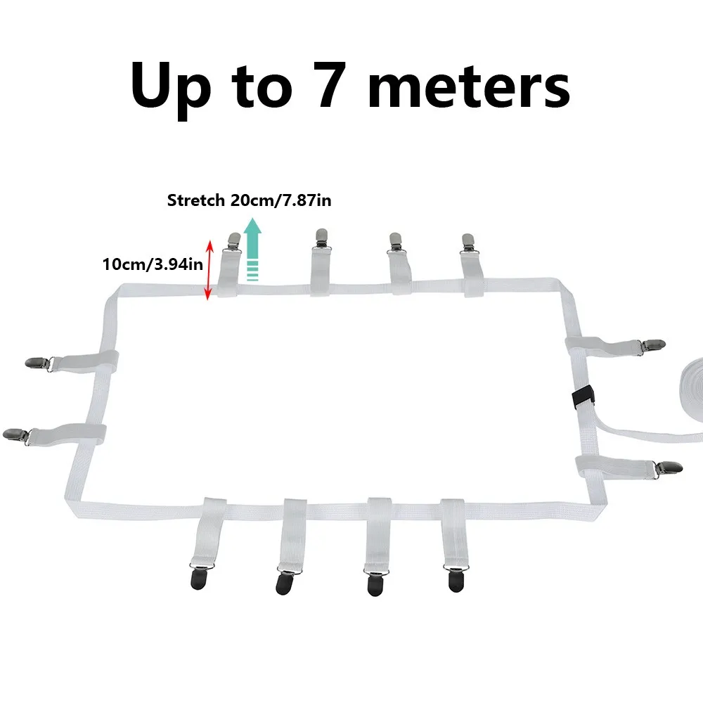 

Sheet clip belt buckle mattress cover holder blanket holder home textile holder finishing tools crochet Sheet organizer