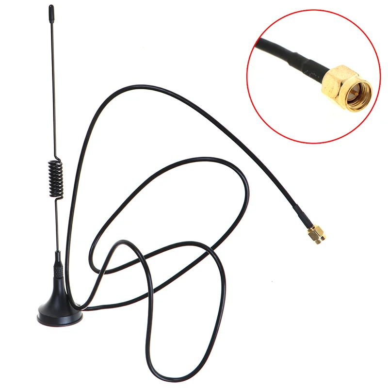 1 шт. GSM GPRS антенна 900 1800 МГц 3dbi SMA кабель м дистанционное управление магнитное