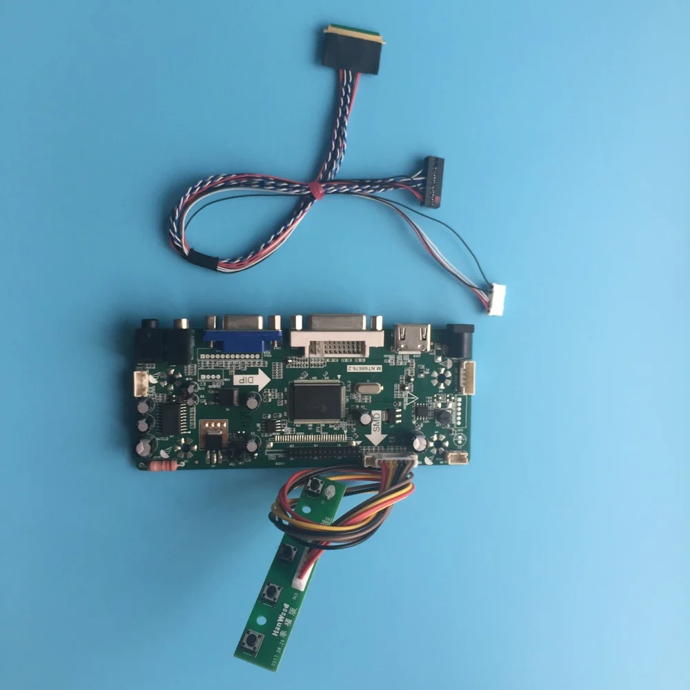 

Kit For LP156WHB(TL)(A2) 1366X768 Panel Screen DVI Audio LCD LED LVDS 40pin DIY 2019 Driver 15.6" Controller board VGA HDMI