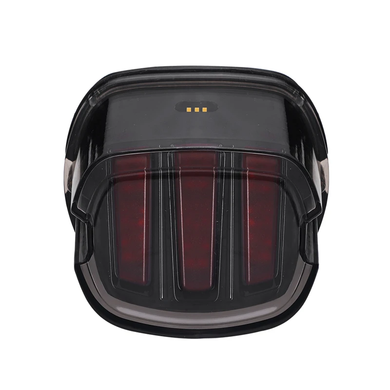 

Светодиодный задний фонарь для мотоцикла, дымовые линзы, стоп-сигнал, лампа номерного знака, задний стоп для Harley Dyna Road King Softail Touring Motorcycl