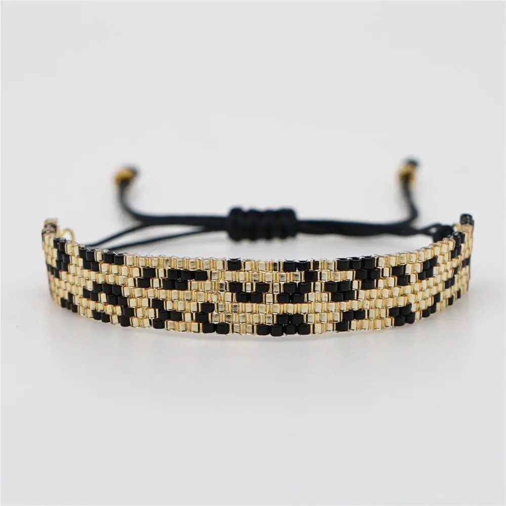 ZVZO Pulseras Mujer Moda 2019 MIYUKI браслет из бисера женские леопардовые золотые браслеты Instagram