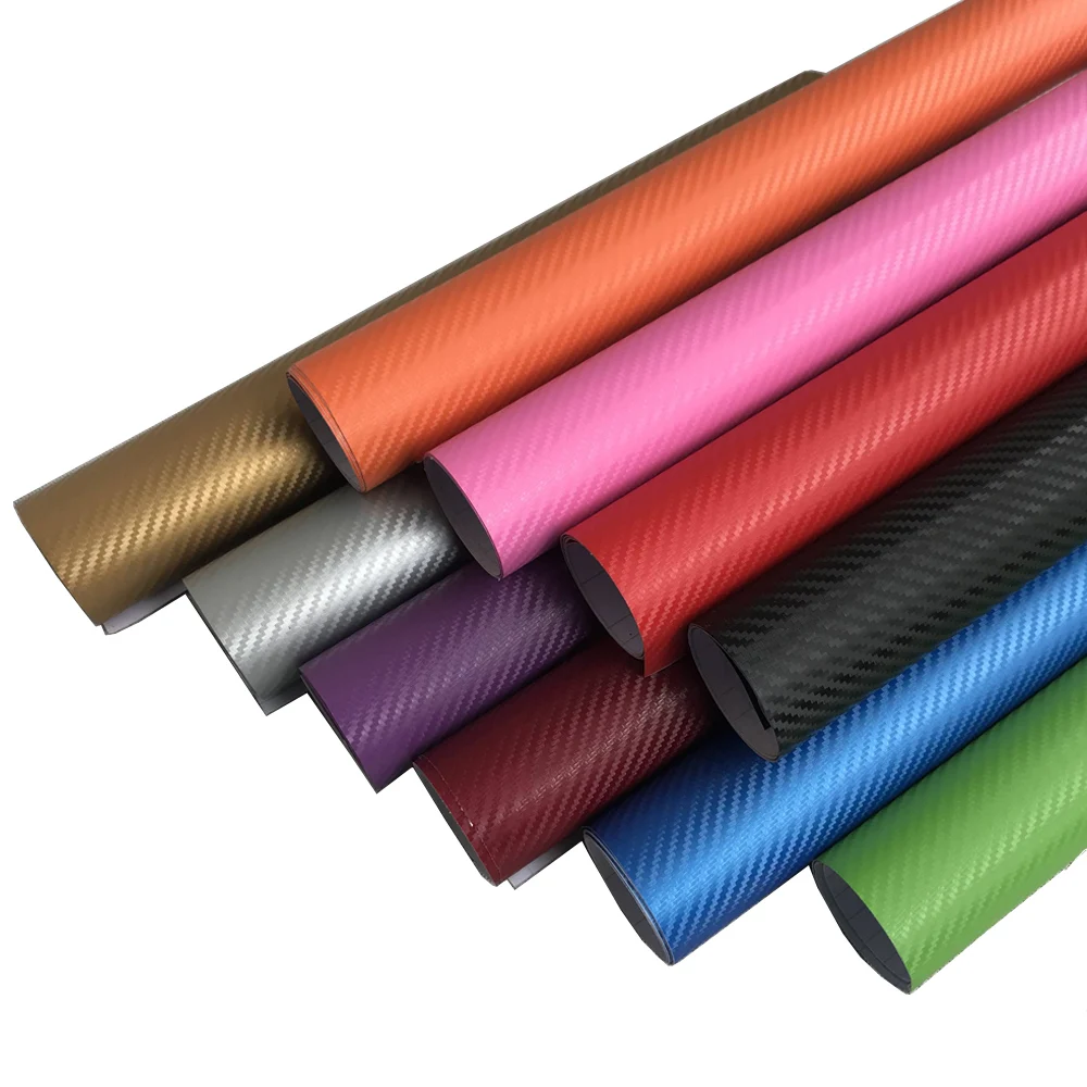 Виниловая 3d пленка из углеродного волокна водонепроницаемые Стикеры для