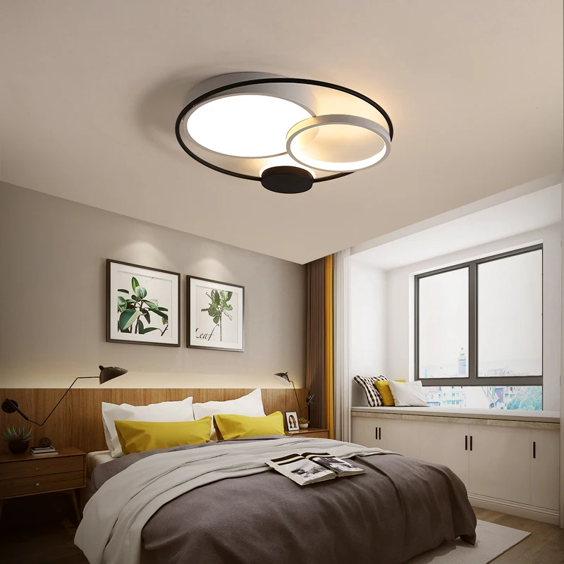 Современная светодиодная потолочная люстра для дома подвесной светильник в