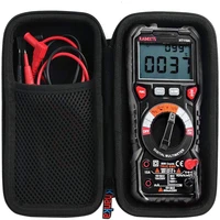 storage bag pu hard travel waterproof protective box for kaiweets digital multimeter trms 6000 counts volt meter auto ranging