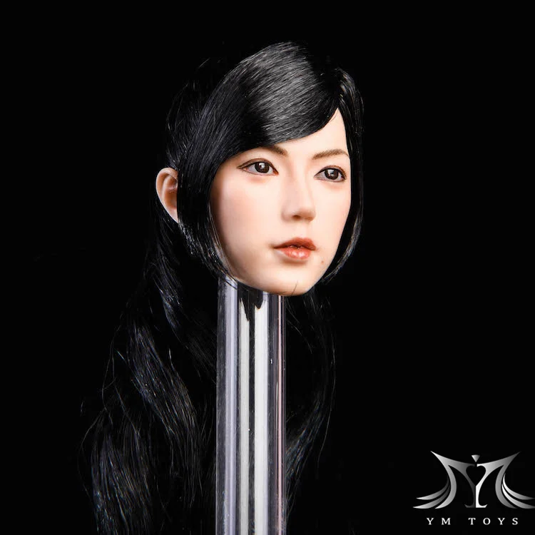 Collellctible YMT019 1:6 весы красивые азиатские женские головы лепить модель jing жажда для 12