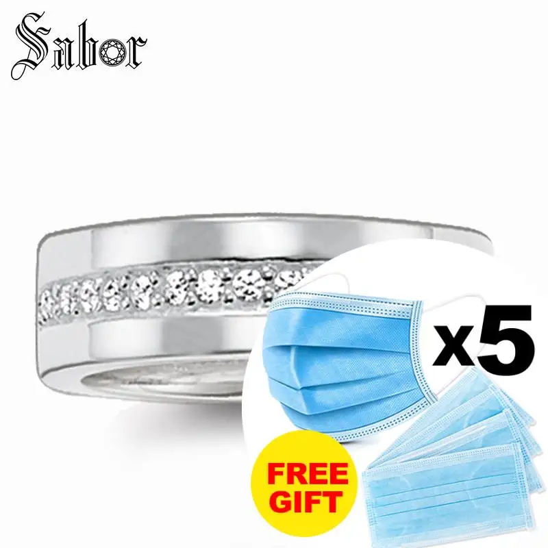 Классическое белое кольцо вечности Женские Ювелирные изделия хорошие ювелирные