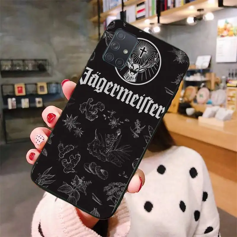 

Jagermeister Whiskey Phone Cases For Samsung Galaxy A50 A30S A50S A71 70 A10 Case Samsung A51 Soft Silicone Case Fundas