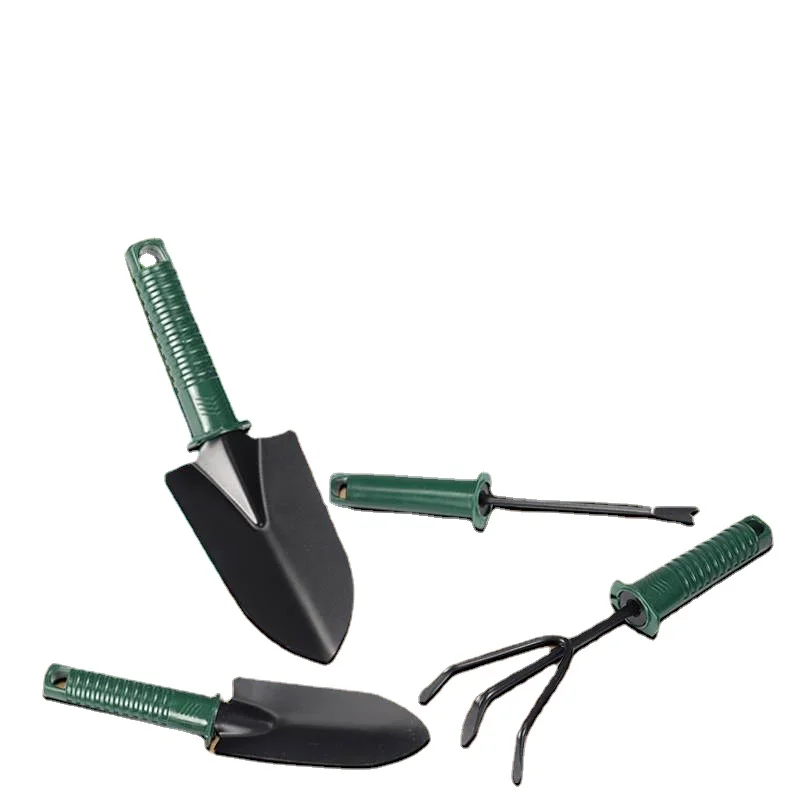 

4PCs/Set Four-piece Shovel Rake Planting Tools Combination Home Gardening Tool Set Balcony Home-grown Mini Digging Suits