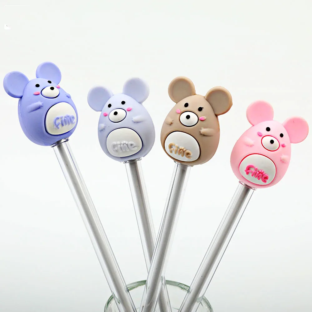 

Cute Creative Cartoon Gel Pens Students Writing Tool Black Ink Office Accessories Pen Learning School Stationery Supplies