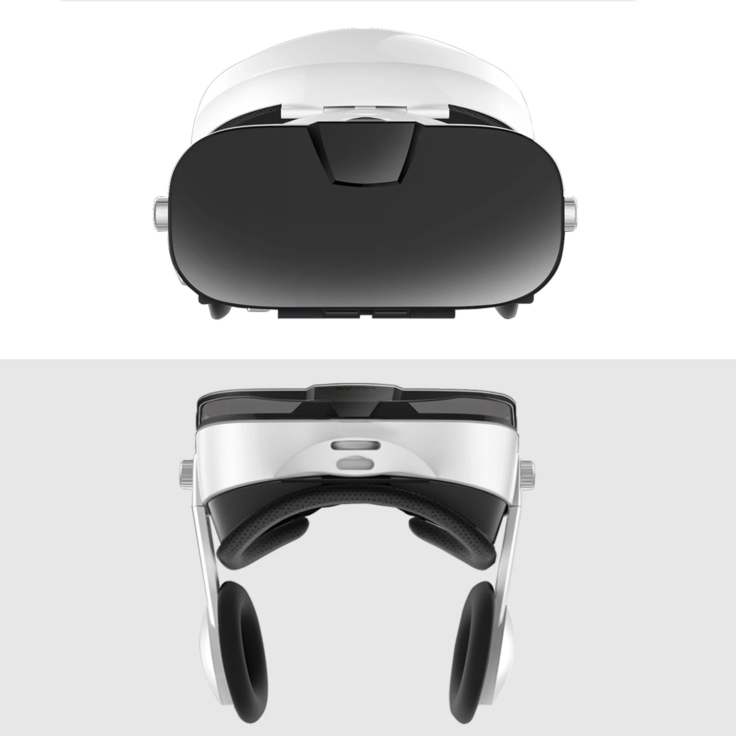 Virtual Reality 3D VR Headset Smart Glasses Helmet for Mobile Cell Phone Smartphones 6.4 Inch Lenses Binoculars with Controller enlarge