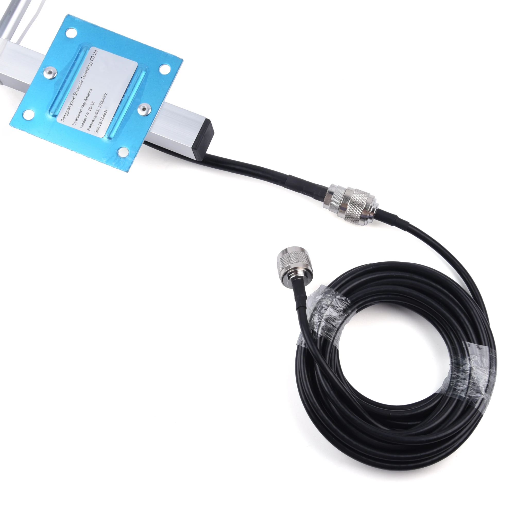 FR&RU Warehouse 20dBi 2G/3G/4G LTE Yagi Antenna 824-2700MHz N Female External Outdoor Antenna For Mobile Signal Booster Repeater