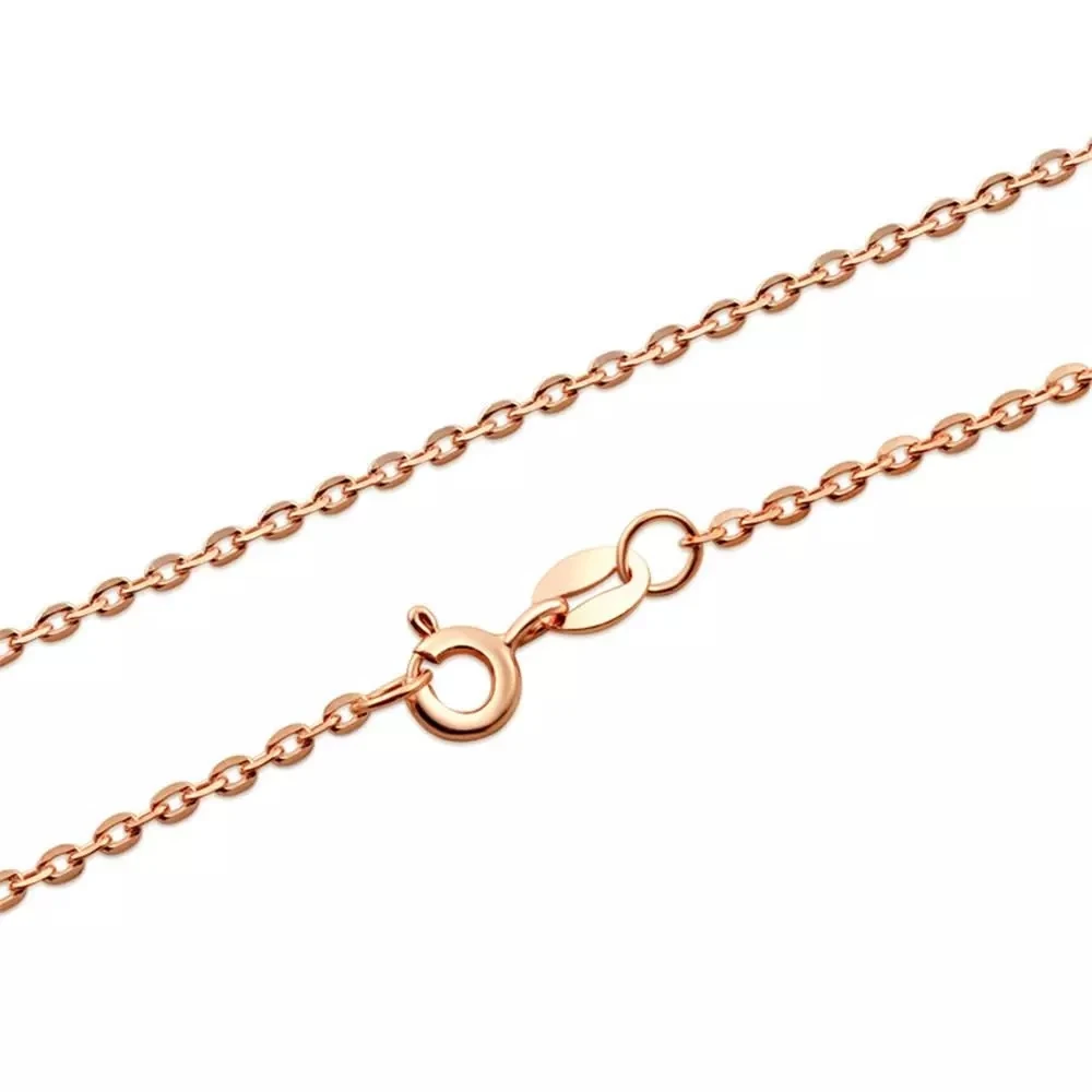 Женская Цепочка-чокер с кулоном в виде креста фиолетовыми кристаллами |