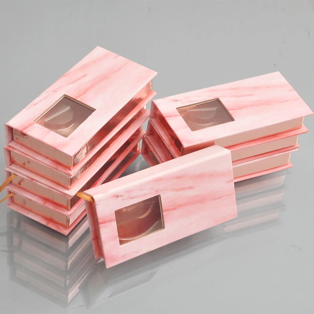 Оптовая продажа упаковка для ресниц коробки персонализированный логотип 25 мм