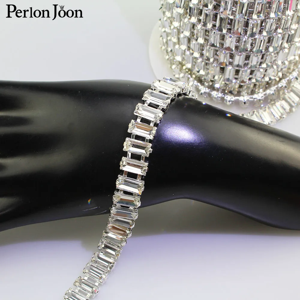 5 ярдов/партия декоративная металлическая цепочка со стразами|Стразы| |