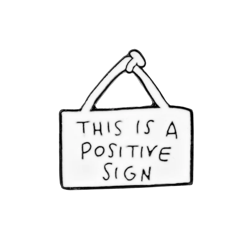 Положительная этикетка туалетной бумаги брошь странные вещи я думаю скучаю по