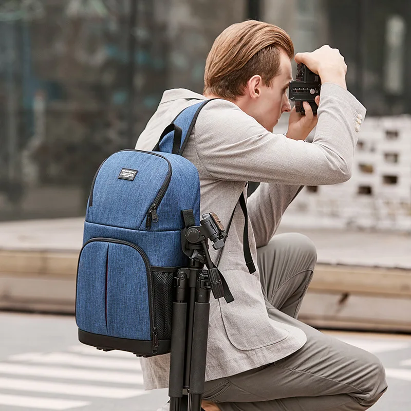 

Factory Direct Sales Single-Shoulder Camera Bag Multi-Function Trolley Camera Bag Removable Travel & Outdoor SLR Vidicon Bag