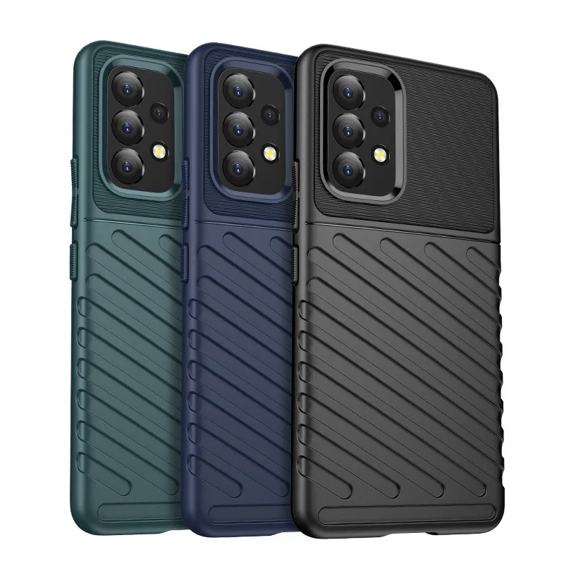 For Cover Samsung Galaxy A53 Case For Samsung A53 Coque Capa Shockproof Phone Bumper Soft Back Cover for Samsung A53 5G Fundas
