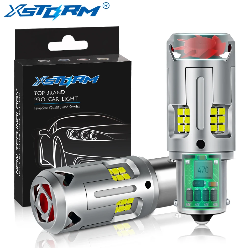 

Светодиодные автолампы Xstorm 1156 BA15S, P21W, Canbus, BAU15S, PY21W, 12 В