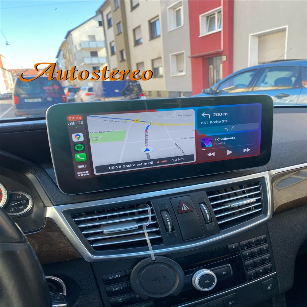 $431.80 Android 11 12.5 Auto Stereo For Mercedes Benz E Class W212 S212 2009-2016 Car GPS Navigation Multimedia Player Audio Headunit HD
