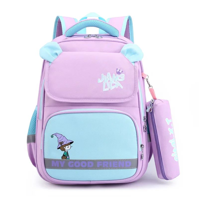

2021 Waterproof Children School Bags Girls Kids book bag Orthopedic Backpack Schoolbag Primary School Backpack Mochilas Infantil