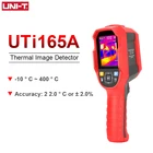 Инфракрасный Тепловизор UNI-T UTi165A, многофункциональный цифровой термометр 19200 пикселей, ручной сканер температуры
