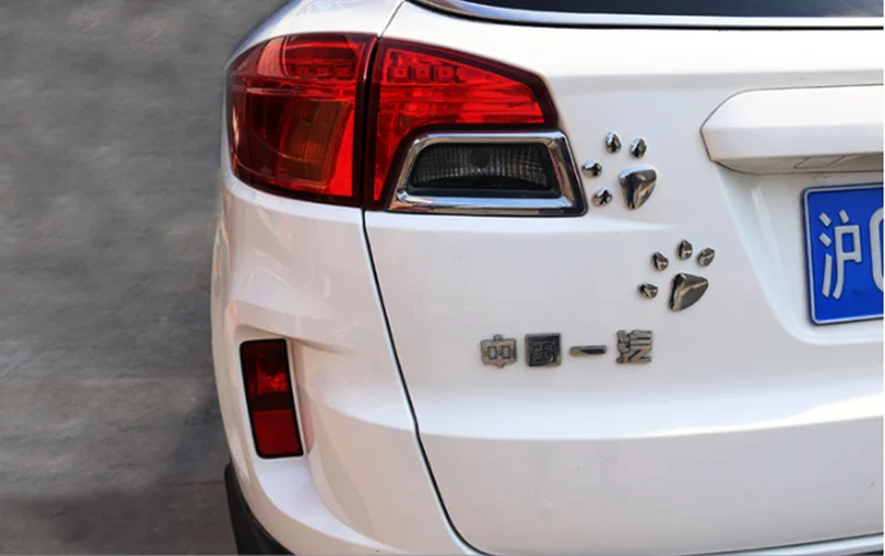 Автомобильный Стайлинг Смешные автомобильные стикеры 3D животных собак кошек Bear