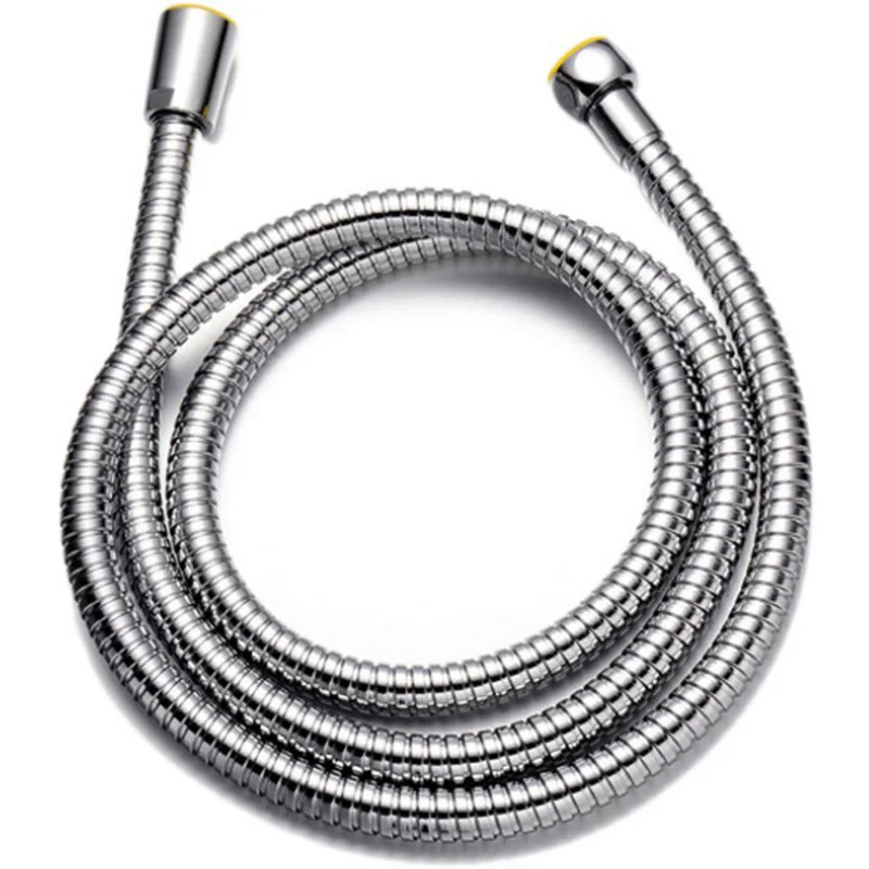 

1,2 м/1,5 м/2 м шланг для душа трубы из нержавеющей стали Гибкая душевая труба хромированный нагреватель для ванной комнаты водная головка труб...