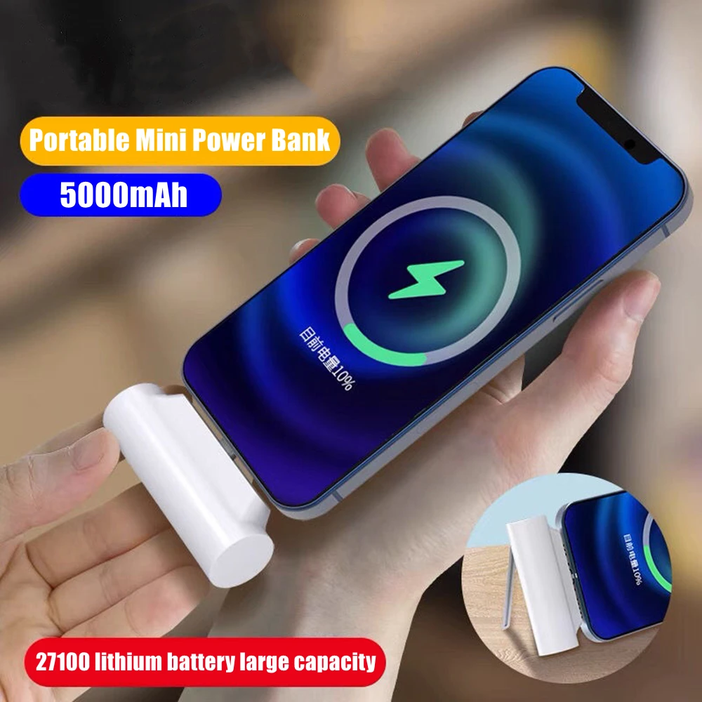 5000mah mini power bank for iphone 13 12 xiaomi oppo samsung backup external battery phone charger outdoor portable powerbank free global shipping