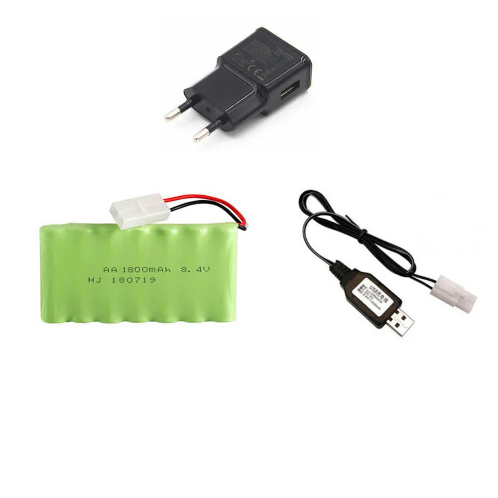 Никель металлогидридный аккумулятор 8 4 в 1800 мАч + зарядное устройство USB для