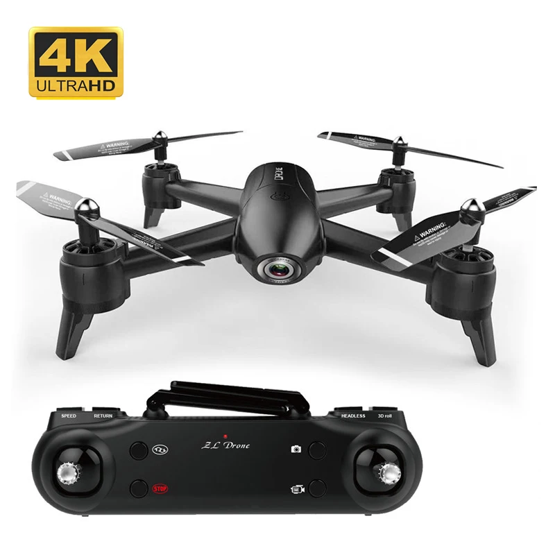Беспилотник SG106 WIFI FPV с двойной камерой 4K HD и оптическим потоком в реальном времени на радиоуправлении квадрокоптер VS XS809W H47 XS816 M70 Dron on.