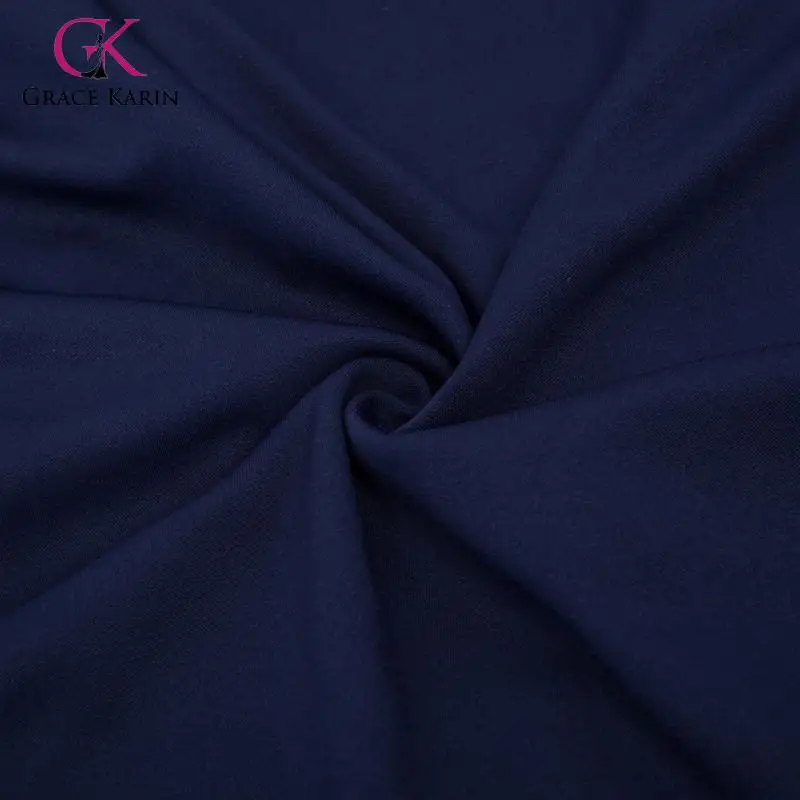 Женская Повседневная юбка Grace Karin однотонная длинная трапециевидной формы с