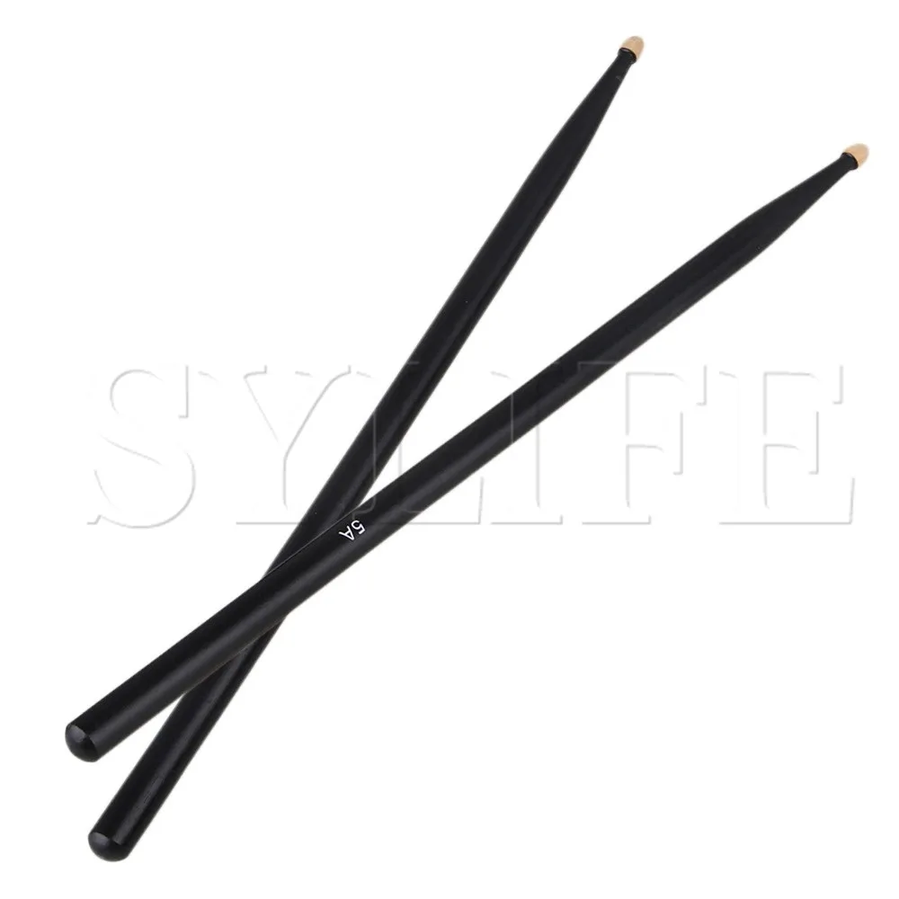 Черный натуральная древесина клена 5A барабанные палочки голень с овальные рамки