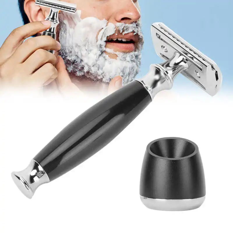 

Professional Razor Blade Detachable Manual Razor Men Male Double Sided Blade Safety Shaving Knife for Home Salon Safety Razor