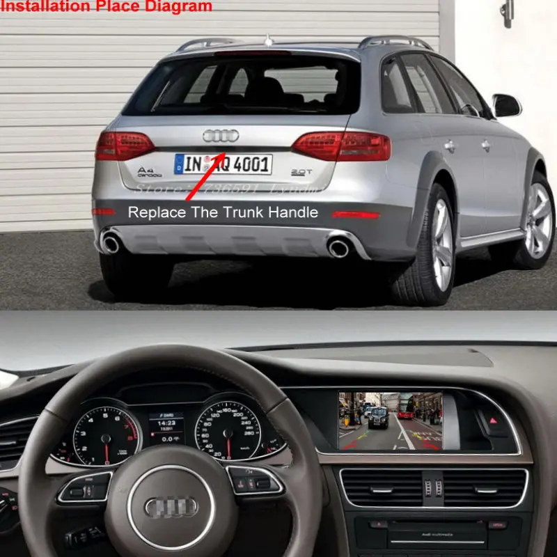 

Audi A3 S3 RS3 8P 2003 ~ 2013 A4 S4 RS4 B6 B7 2003 ~ 2008, HD CCD