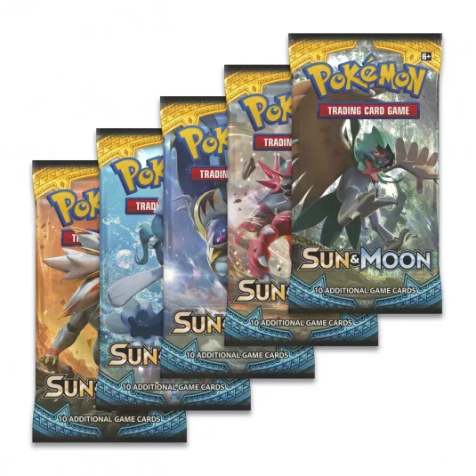 324 шт./компл. Pokemon Cards TCG: Sun & Moon Booster Box торговая карточная игра Carte Toy|Коллекционные