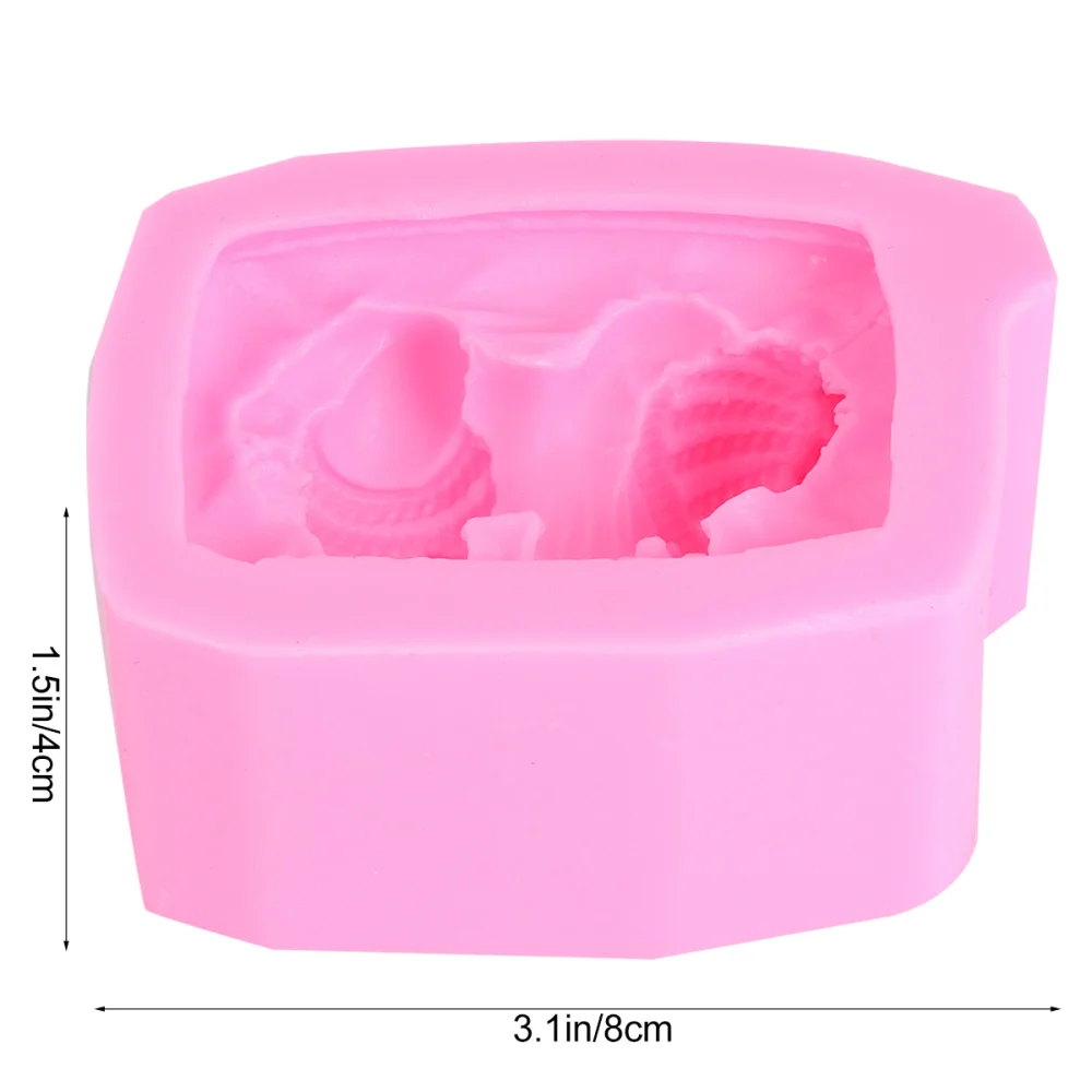 Силиконовая форма для свечи спящего ребенка инструменты украшения торта мыла