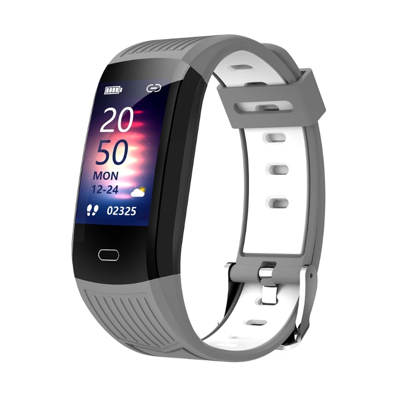 Waterproof Smart Bracelet with Heart Rate Monitor, Color Screen Music Control with  Calorie Counter, Call & SNS Reminder