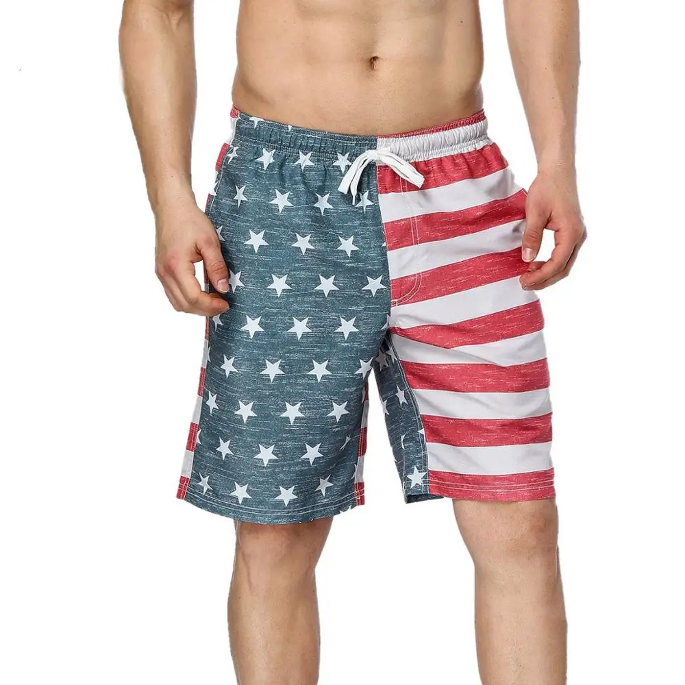 Мужские повседневные плавки быстросохнущие забавные Шорты купальные