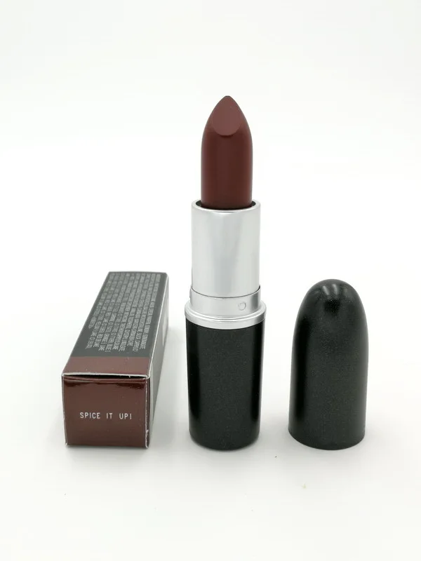 28 цветов красная матовая губная помада A Levres Velvet Teddy Lipstick Сексуальная долговечная Водонепроницаемая помада mc yg TAUPE WHIRL FAUX - Цвет: SPICE IT UPI