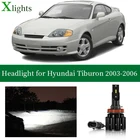Xlights для Hyundai Coupe Tiburon 2003 2004 2005 2006 Светодиодные фары ближнего света супер яркий фары Canbus без ошибок автомобильные светодиодные аксессуары 12 В 24 В 6000 К