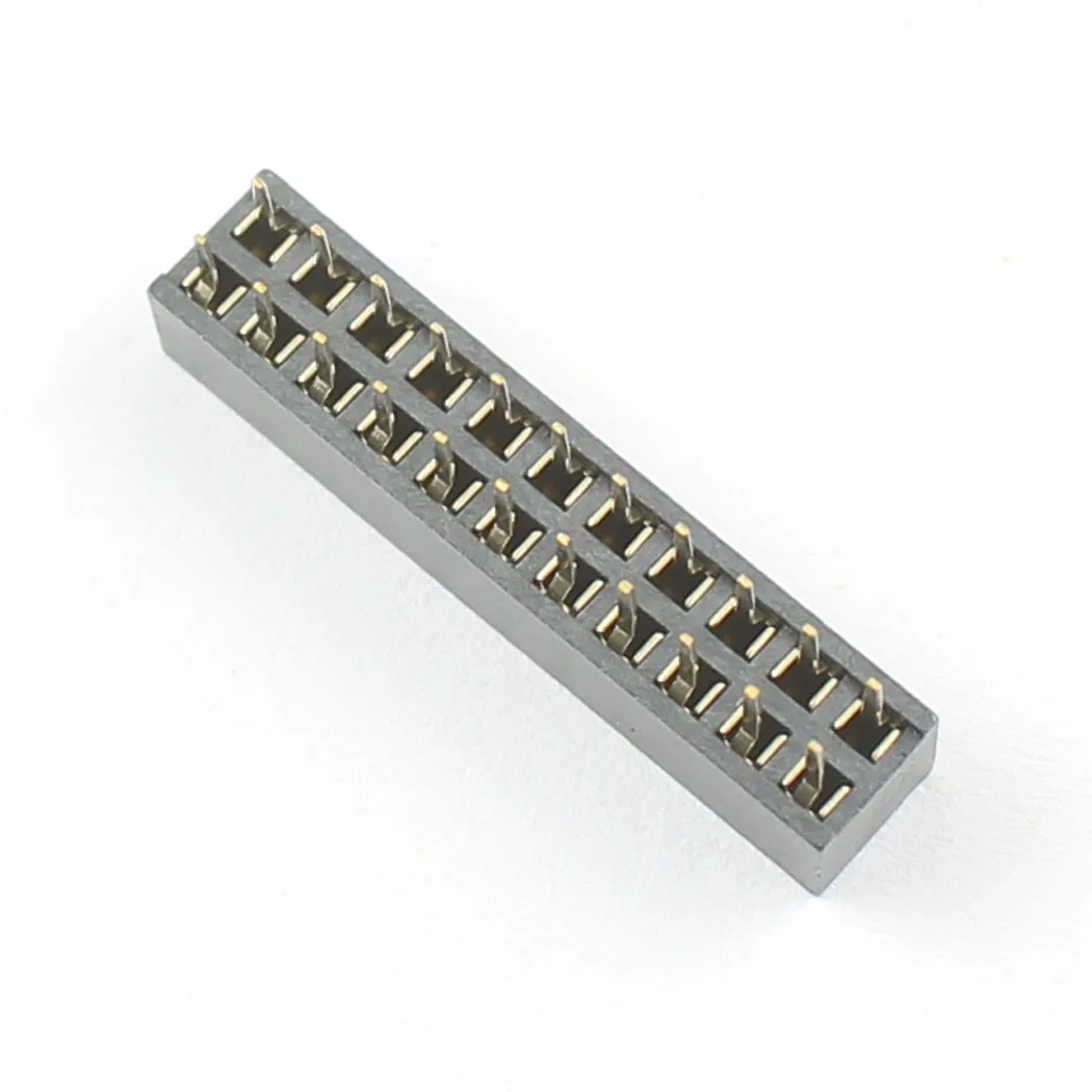 20 штук 2 мм 0 Шаг 2x11 Pin-код 22 контактный разъем Dual Row прямой штыревой полосы |
