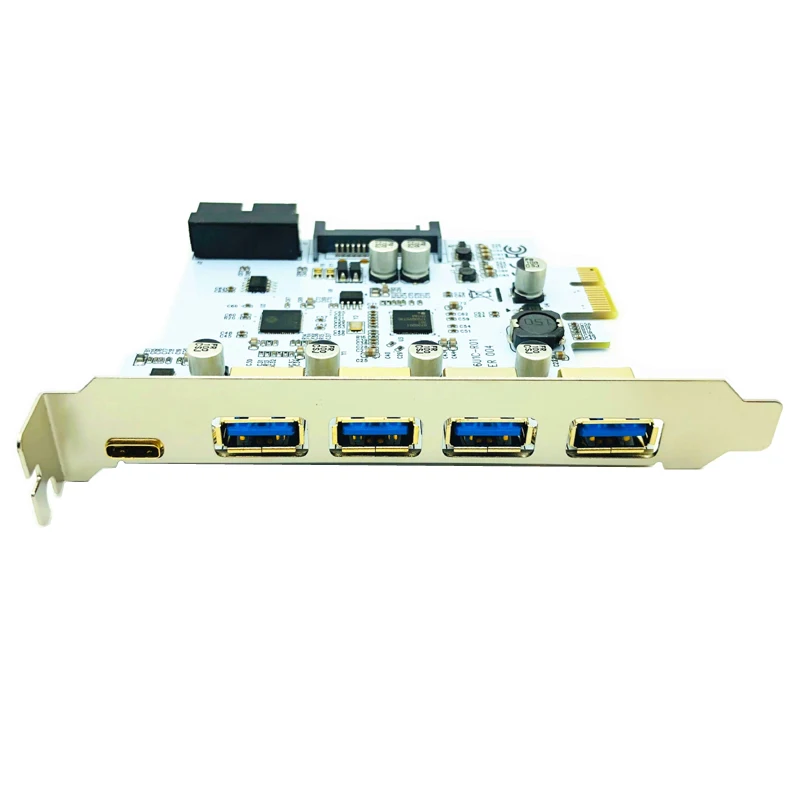 добавить на карту usb 30 pci e тип c кар