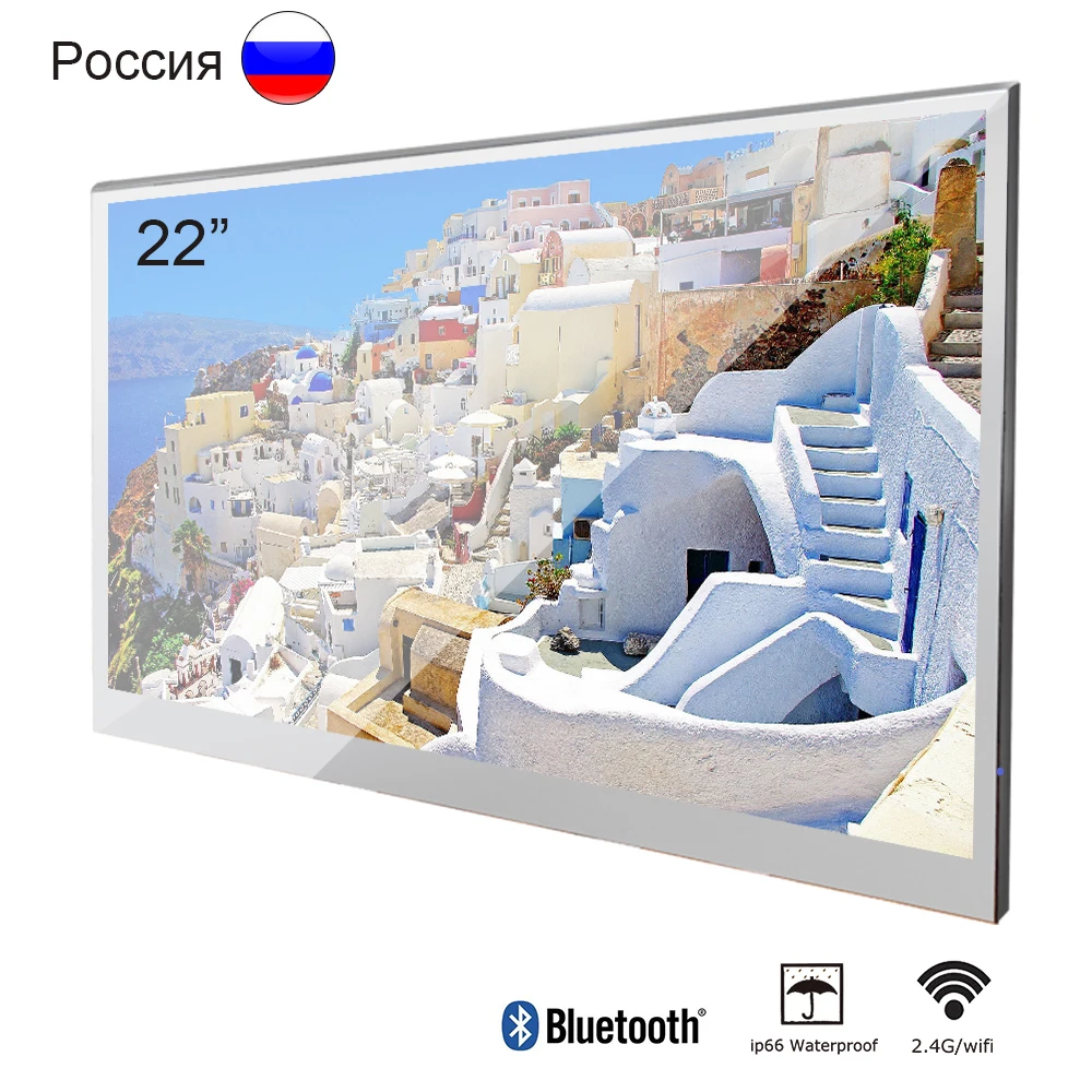 Souria Velasting 22 дюйма волшебное умное зеркало Ванная комната светодиодный ТВ Android 7 1 DVB