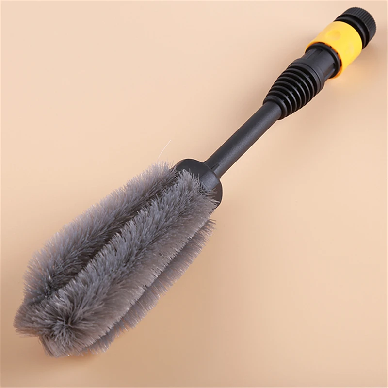 

Car Truck Motorcycle Bike Wheel Tire Rim Scrub Brush Washing Tool Hot High Density Good Elasticity Black Brush