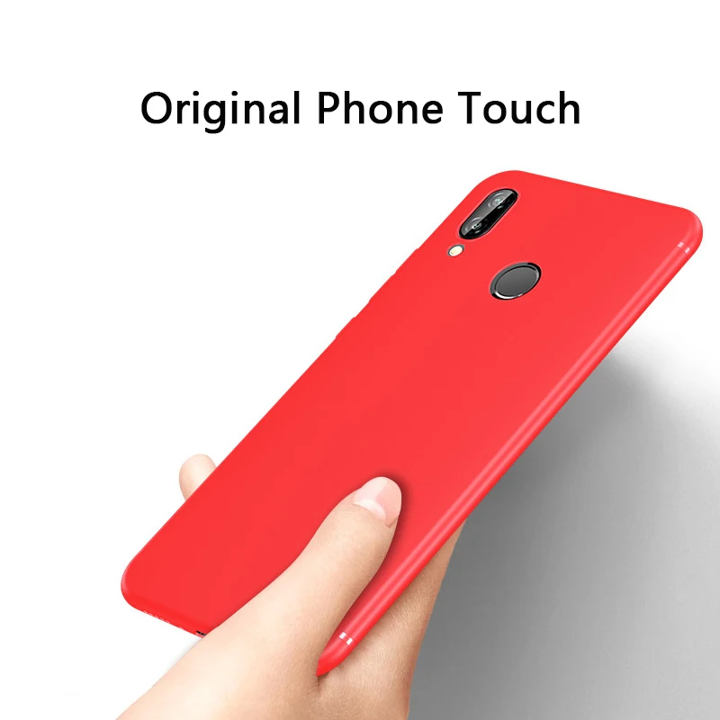 Чехол UPaitou для Huawei Honor Play мягкий силиконовый матовый Ультратонкий чехол из ТПУ