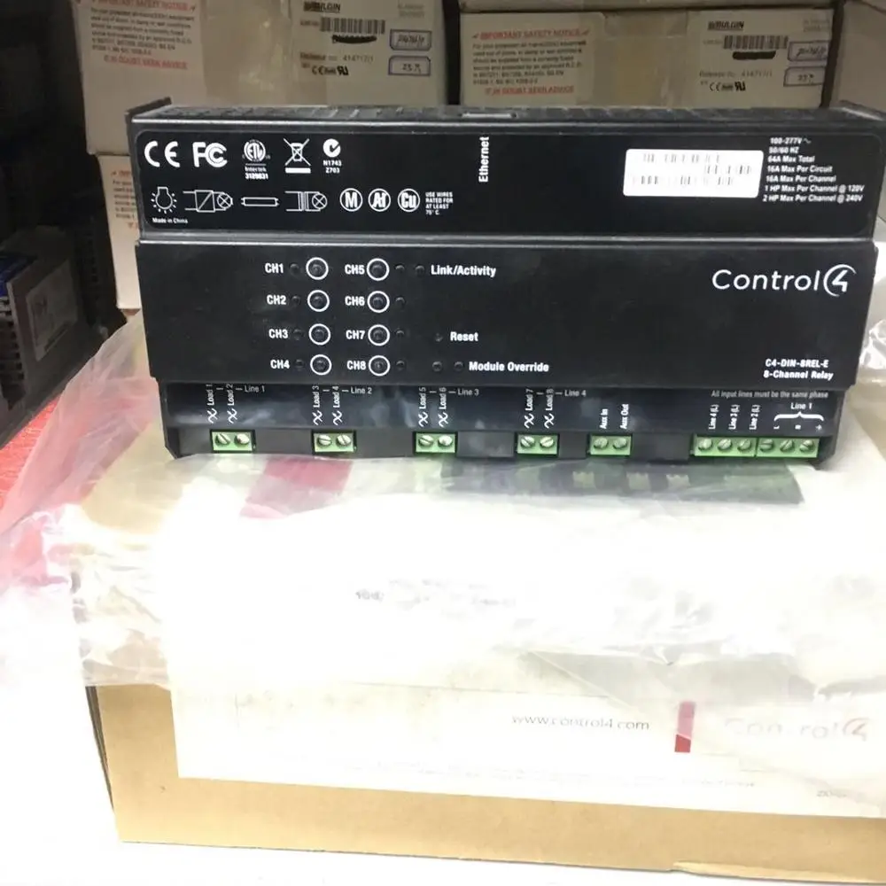 

Новый оригинальный модуль Control4 C4-DIN-8REL-E с бесплатной доставкой и гарантией 1 год