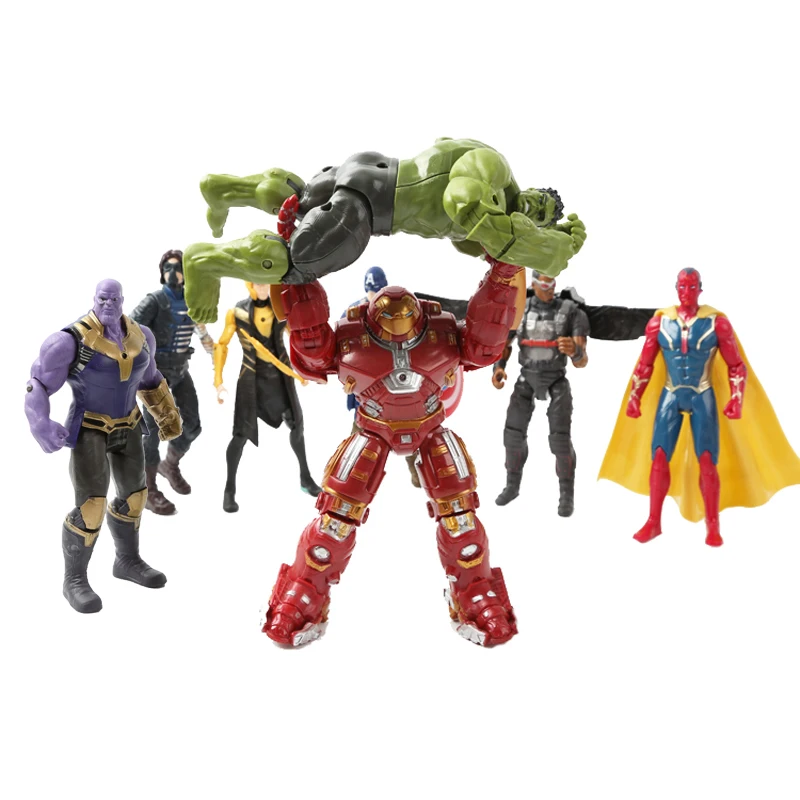 16 см Мстители Marvel фигурки супергероев модель куклы Железный человек Человек-паук