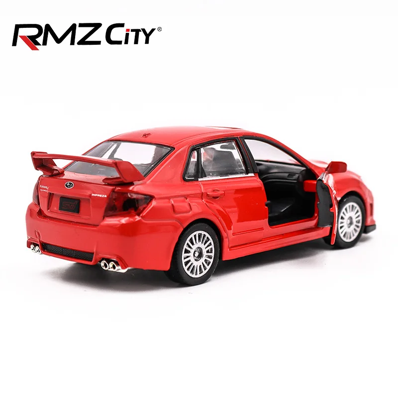 Лицензированная модель автомобиля RMZ City 1:36 Subaru WRX STI литая игрушка из